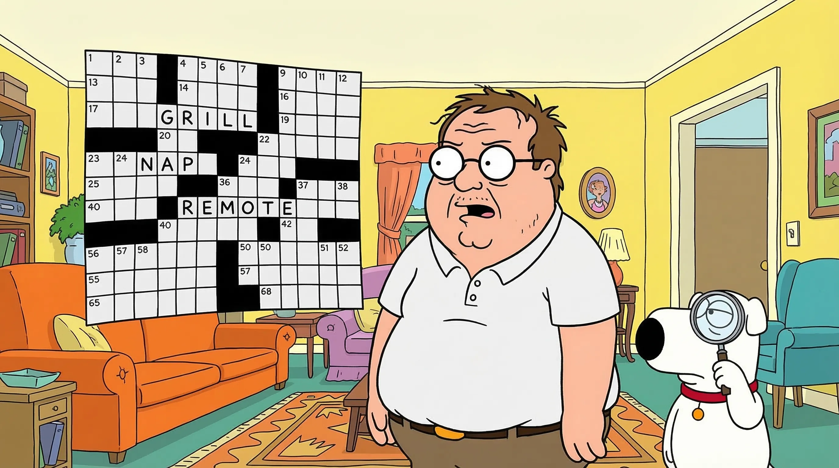 Family Guy Word Search