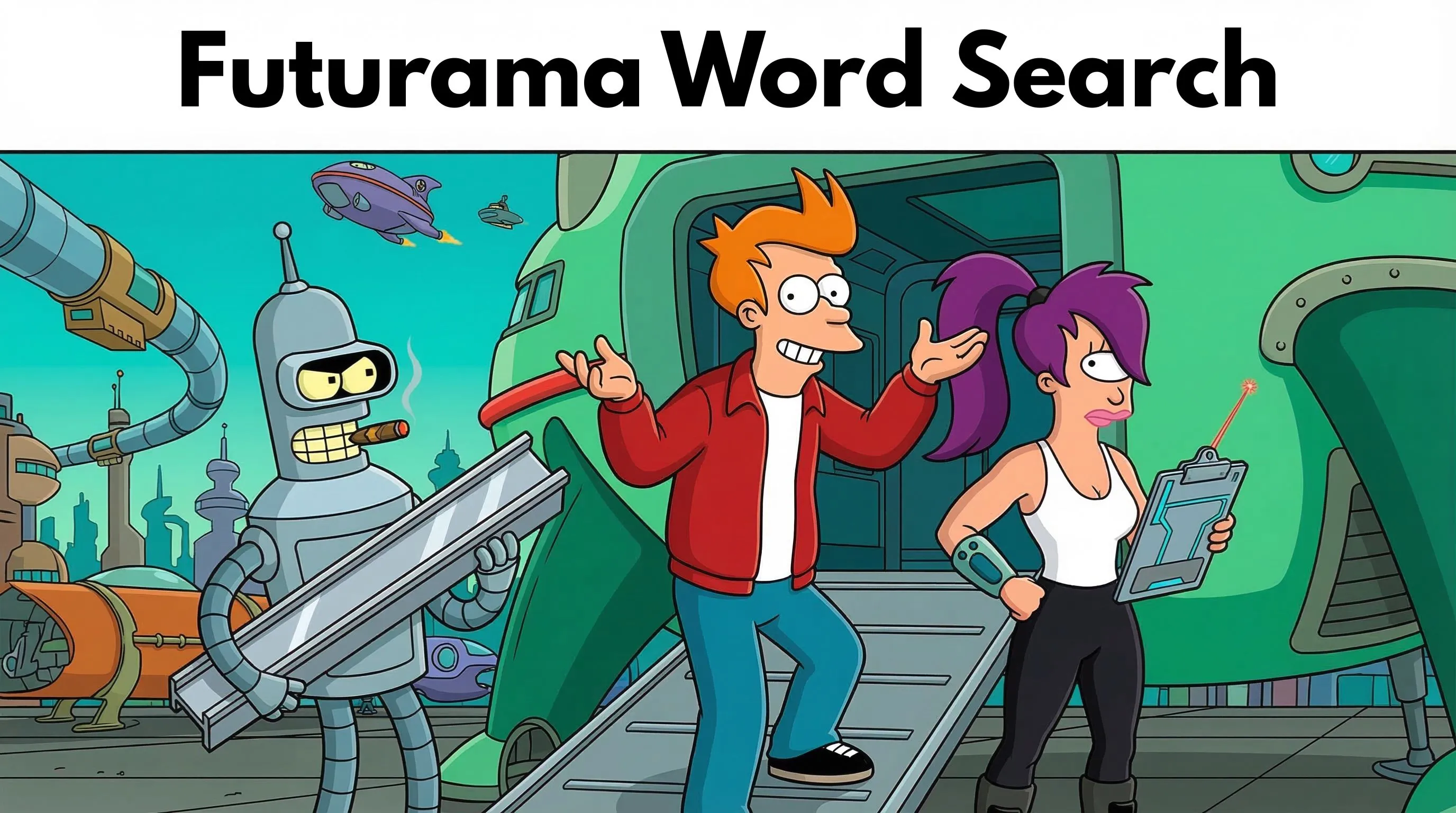 Futurama Word Search