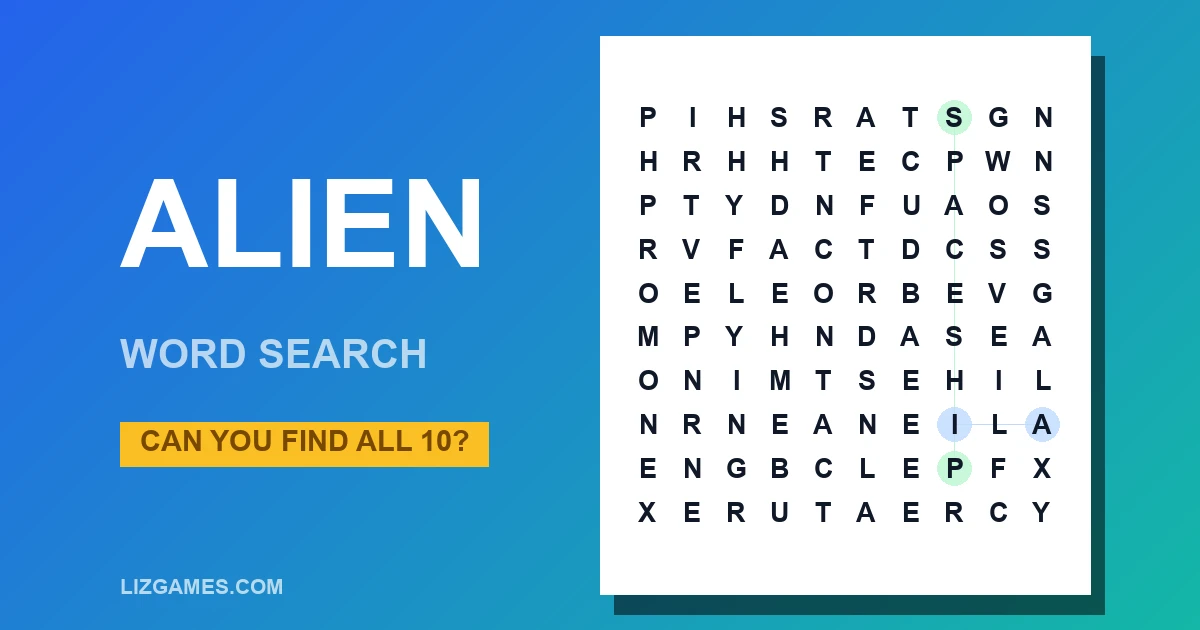 Alien Word Search
