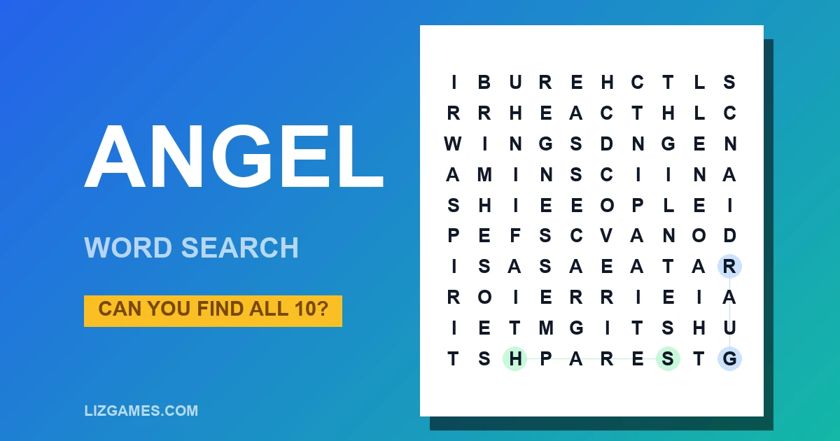Angel Word Search