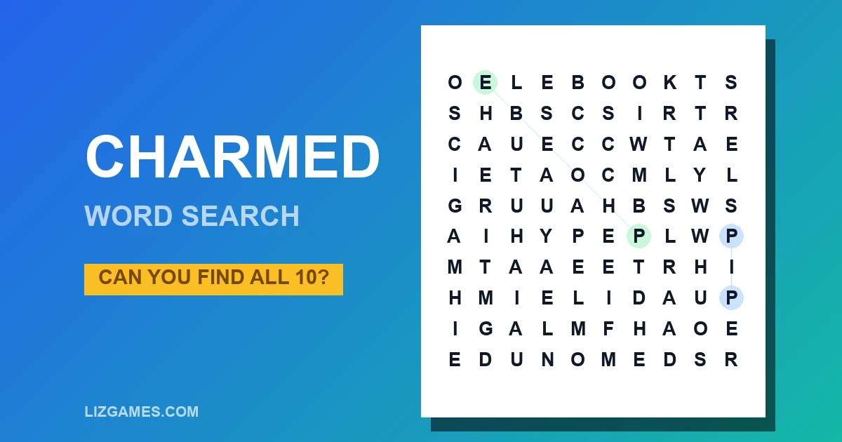 Charmed Word Search
