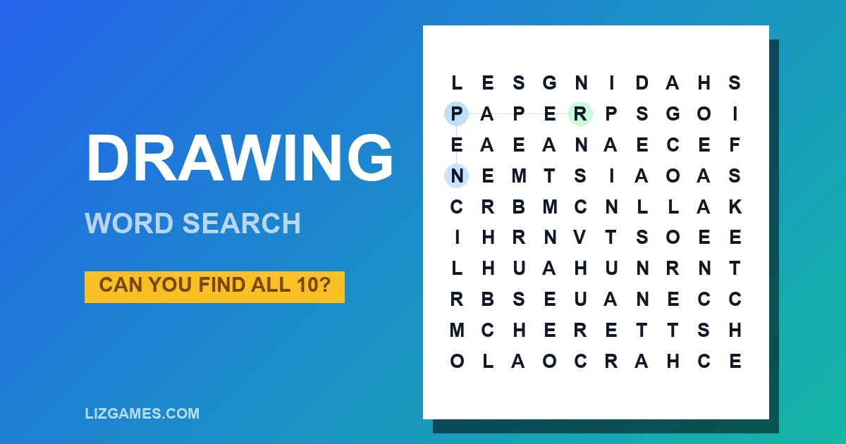 Drawing Word Search