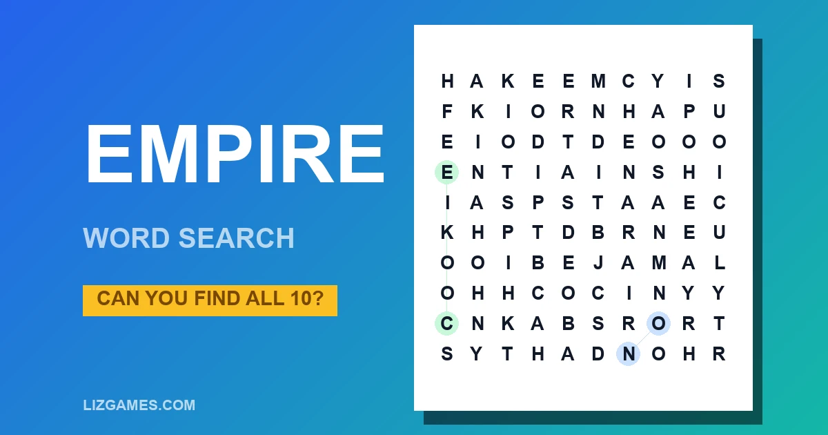 Empire Word Search