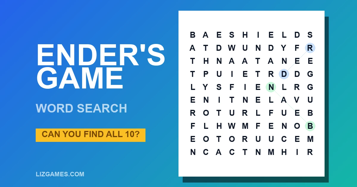 Ender's Game Word Search
